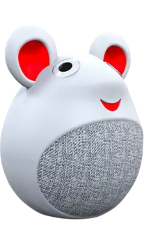 Колонка портативная InterStep Little Mouse, белая