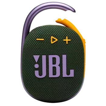 Колонка портативная JBL Clip 4, зеленая
