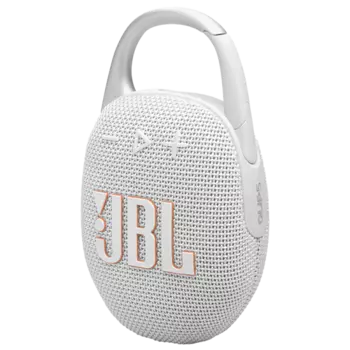 Колонка портативная JBL Clip 5, белая (JBLCLIP5WHT)