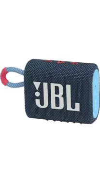 Колонка портативная JBL GO 3, сине-розовая