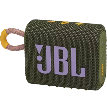 Колонка портативная JBL GO 3, зеленая