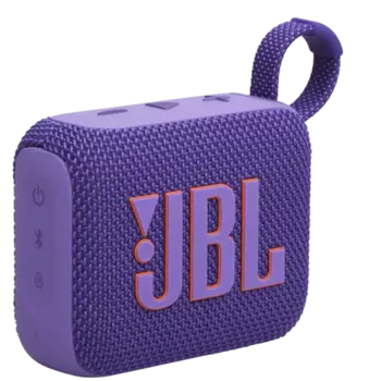 Колонка портативная JBL GO 4, фиолетовая (JBLGO4PUR)