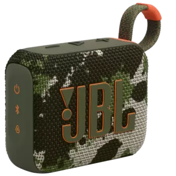 Колонка портативная JBL GO 4, хаки (JBLGO4SQUAD)