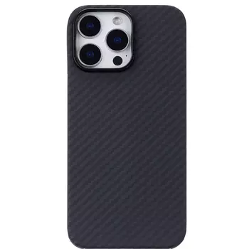 Крышка Stellarway Case with MagSafe для Apple iPhone 16 Pro Max, кевлар, черный