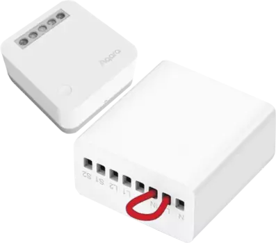 Модуль реле Aqara одноканальный (без нейтрали), SSM-U02 (белый)