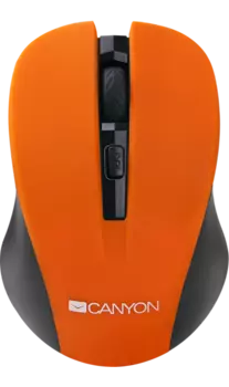 Мышь Canyon CNE-CMSW1, оранжевая