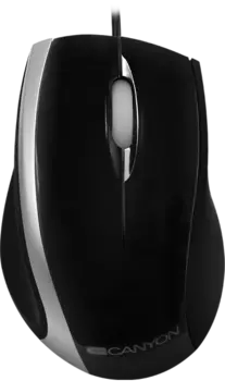 Мышь Canyon CNR-MSO01N, черно-серая