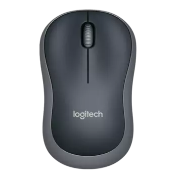 Мышь Logitech M185, черно-серая 910-002252