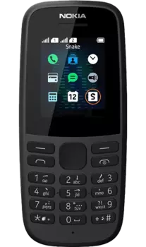 Nokia 105 (2019) Dual SIM Черный