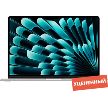 Ноутбук Apple MacBook Air M2, 10-core GPU, 8+512Гб, русская клавиатура, уцененный товар 15.3" MQKT3 Серебристый