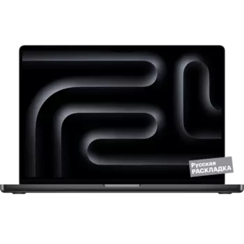 Ноутбук Apple MacBook Pro, M3 Pro, 12-core CPU, 18-core GPU, 36+512Гб 16" MRW23 Черный