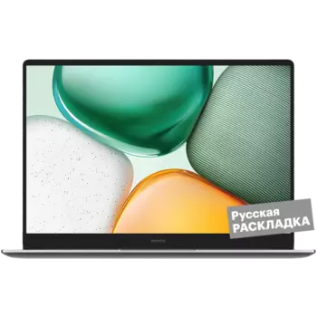 Ноутбук HONOR MagicBook X14 2025, i5 16+512GB WIN 16" (5301ALWU) Серый