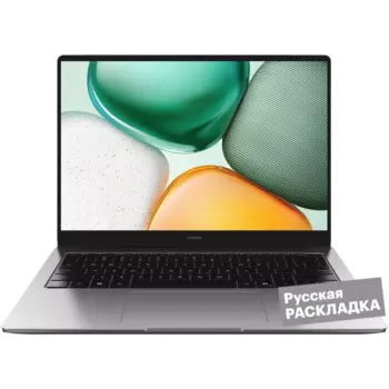 Ноутбук HONOR MagicBook X14 2025, i5, 16+512GB WIN, уцененный товар 14" (5301ALWG) Серый