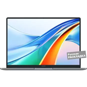 Ноутбук HONOR MagicBook X14 Pro 2024, i5 8+512GB 14" (5301AHQK) Темно-серый