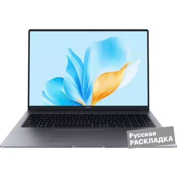 Ноутбук HONOR MagicBook X16, 2025, i5 16+512GB DOS 16" (5301ALXN) Серый
