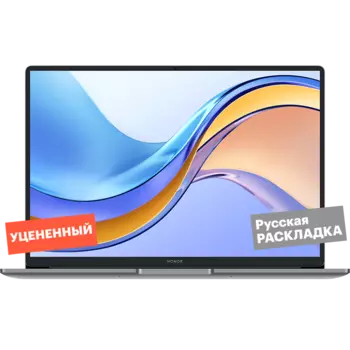 Ноутбук HONOR MagicBook X16 i5 8+512GB WIN, уцененный товар 16.1" 5301AFGS Серый