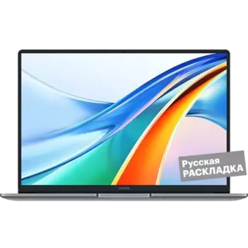 Ноутбук HONOR MagicBook X16 Pro 2024, i5 16+512GB 16" 5301AHQR Серый