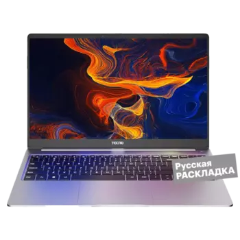 Ноутбук Tecno Megabook T1 15.6" R5 16/512GB (WIN R5-5560U) Серебристый