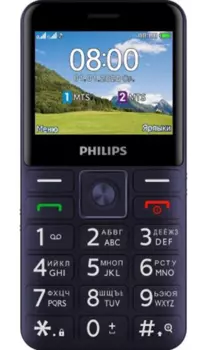 Телефон Philips Xenium E207 Синий