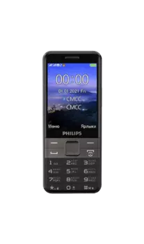 Телефон Philips Xenium E590 Черный