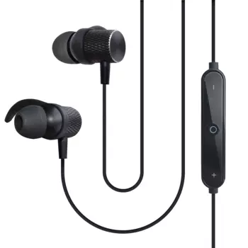 Проводная гарнитура Bron HDW01, черная (с кнопкой ответа)