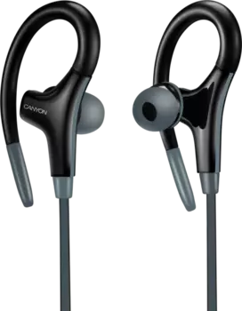 Проводная гарнитура Canyon спортивная CNS-SEP2B, графитово-черная