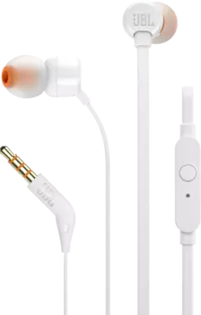 Проводная гарнитура JBL T110, белая