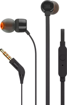 Проводная гарнитура JBL T110, черная