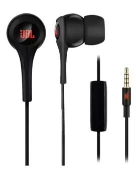 Проводная гарнитура JBL T200ABLK, черная