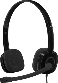 Проводная гарнитура Logitech H151, черная