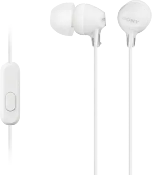 Проводная гарнитура Sony MDR-EX15APW, белая