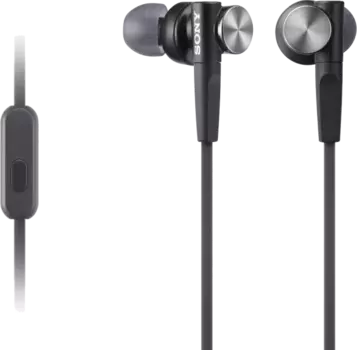 Проводная гарнитура Sony MDR-XB50AP, черная