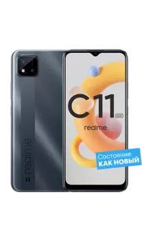 realme C11 2021 32GB Серая сталь, Б/У, состояние - как новый