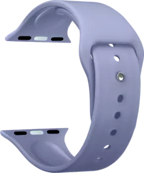 Ремешок Deppa Band Silicone для Apple Watch 42/44 mm, силиконовый, лавандовый
