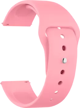 Ремешок Deppa Band Silicone универсальный, 20 mm, силиконовый, розовый
