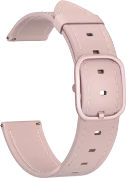 Ремешок Lyambda Maia 22 мм, кожа, розовый
