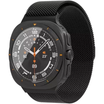 Ремешок VLP Milanese Band для Samsung Galaxy Watch Ultra, 47мм, черный