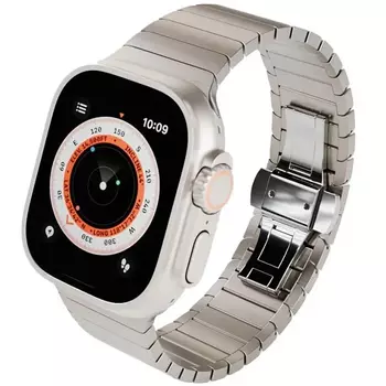 Ремешок VLP Titanium Band для Apple Watch 42 / 44 / 45 / 49 мм, серый