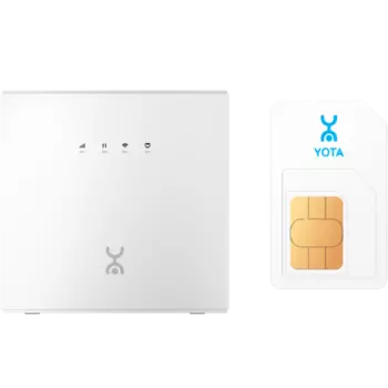 Роутер 4G Yota для дома + SIM-карта