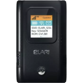 Роутер Wi-Fi Elari Smart 4G, черный