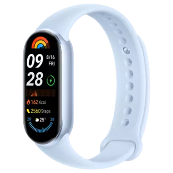 Смарт-браслет Xiaomi Smart Band 9, голубой (BHR8346GL)