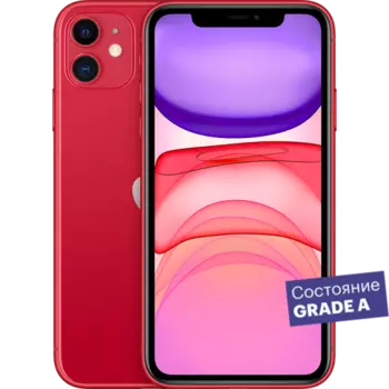 Смартфон Apple iPhone 11 256GB Красный Grade A