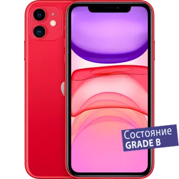 Смартфон Apple iPhone 11 256GB Красный Grade B