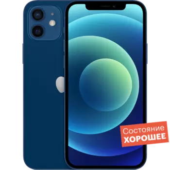 Смартфон Apple iPhone 12 128GB Синий "Хорошее состояние"