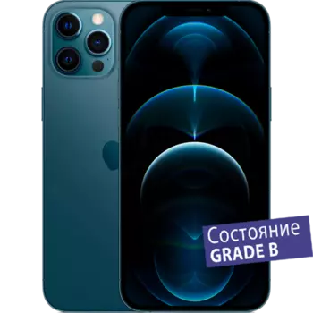 Смартфон Apple iPhone 12 Pro Max 256GB Тихоокеанский синий Grade B