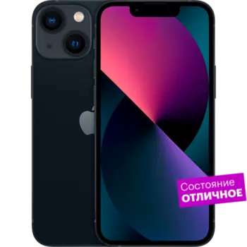 Смартфон Apple iPhone 13 mini 128GB Темная ночь "Отличное состояние"