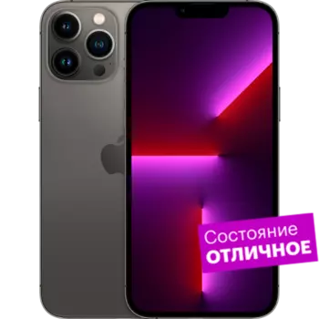Смартфон Apple iPhone 13 Pro Max 256GB Графитовый "Отличное состояние"