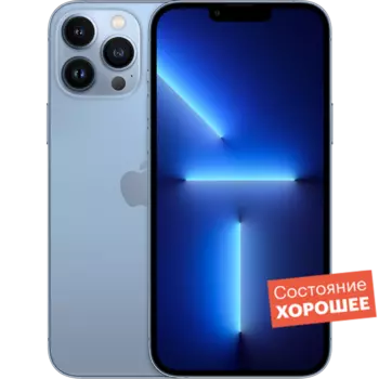 Смартфон Apple iPhone 13 Pro Max 256GB Небесно-голубой "Хорошее состояние"