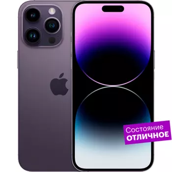 Смартфон Apple iPhone 14 Pro 128GB Фиолетовый "Отличное состояние"