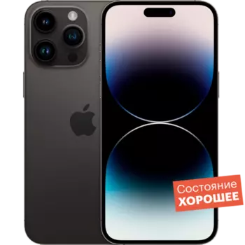 Смартфон Apple iPhone 14 Pro 256GB Космический черный "Хорошее состояние"